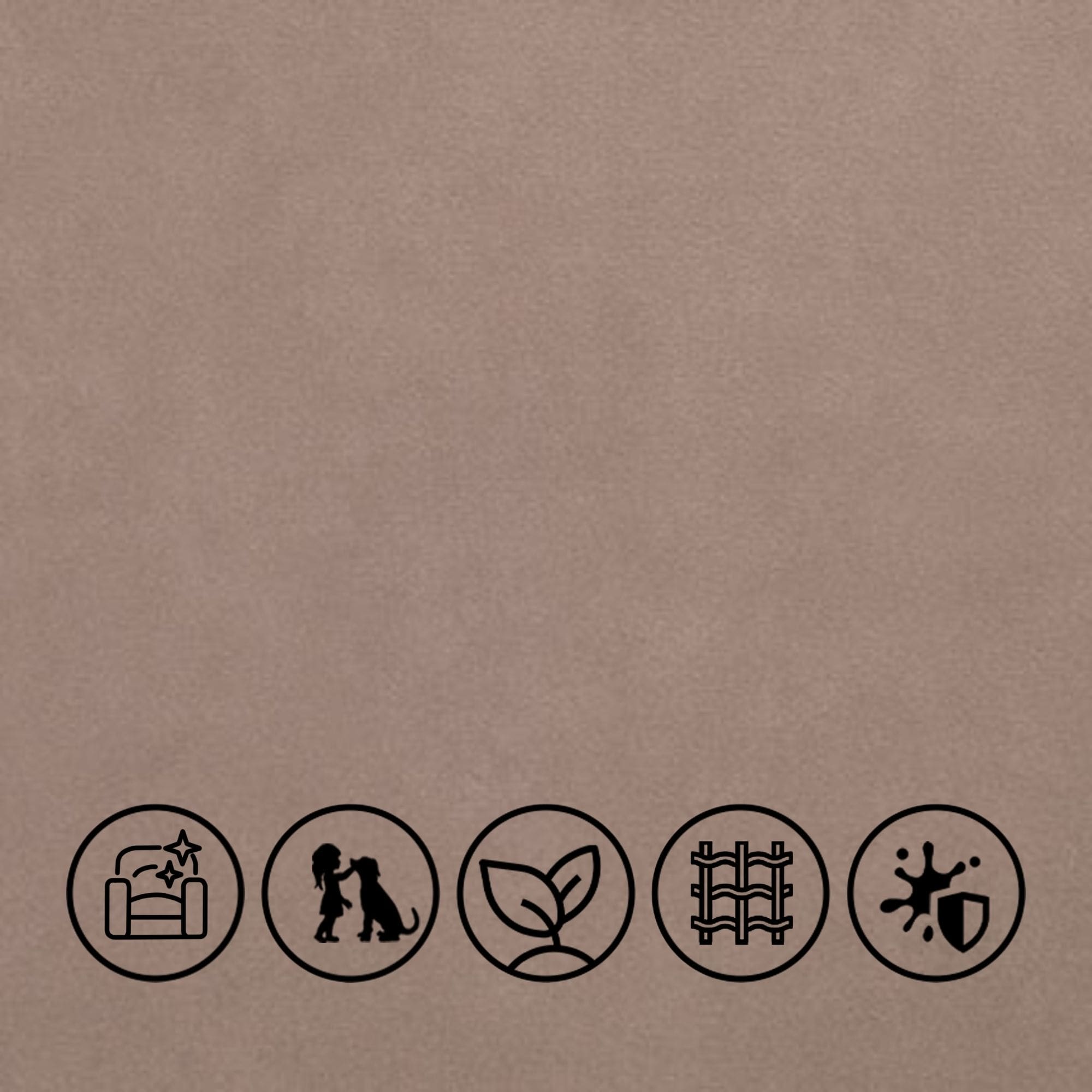 <b>Luxe Soft Nubuck Fabric</b><p>

<p>EasyCare, Eco Friendly, Family Friendly, Durable, Stain Resistant<p>

<b>Composition</b>: 41% Polyester, 32% Polyamide, 17% Cotton, 10% Nylon<p>

Nubuck Aquaclean is a sustainable, soft nubuck fabric with a gentle nap, offering a warm, tactile feel. Aquaclean technology ensures even tough stains can be removed with just water, combining eco-consciousness, luxury, and practical everyday performance.